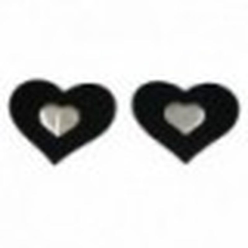 Pezoneras Special Heart Negro