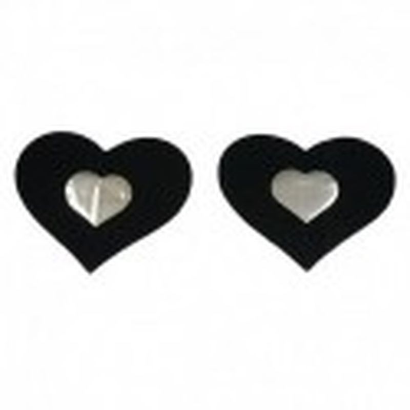 Pezoneras Special Heart Negro