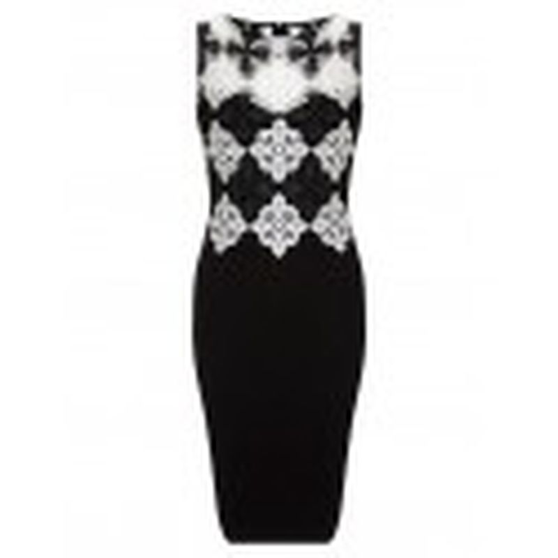 Vestido Snowflake Negro