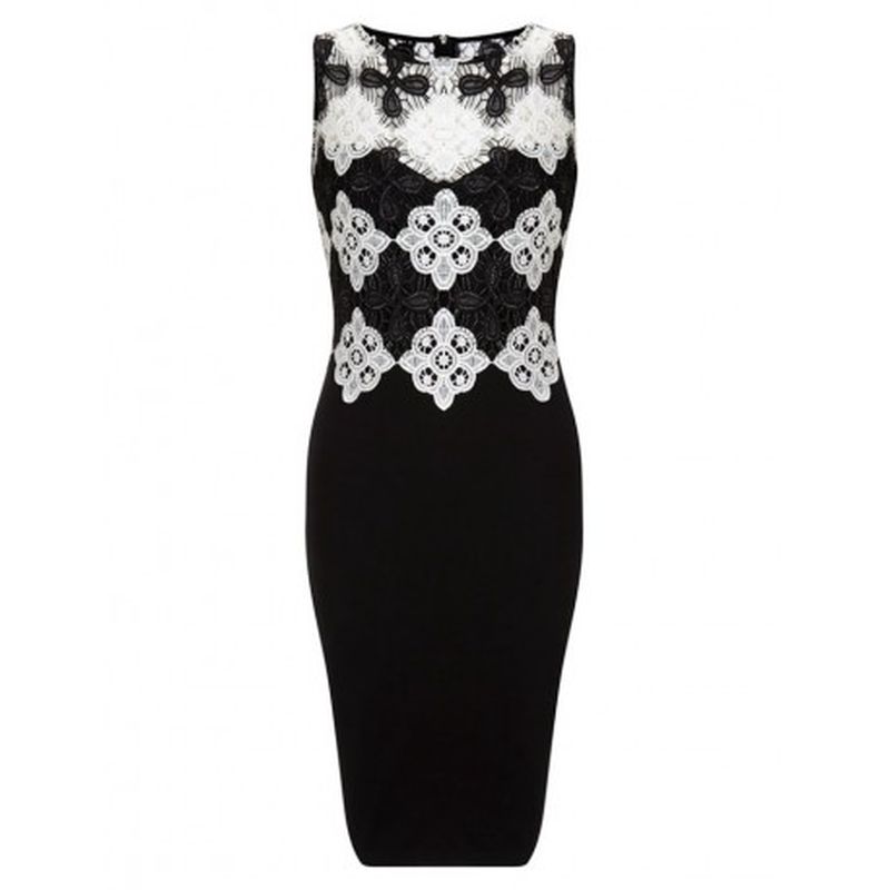 Vestido Snowflake Negro