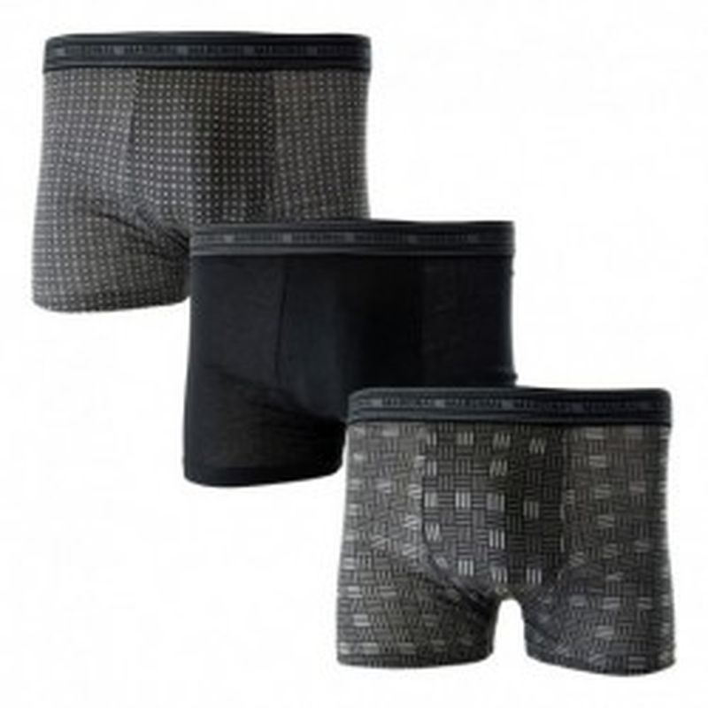 Set 12 Boxers MARGINAL Oscuros sz L