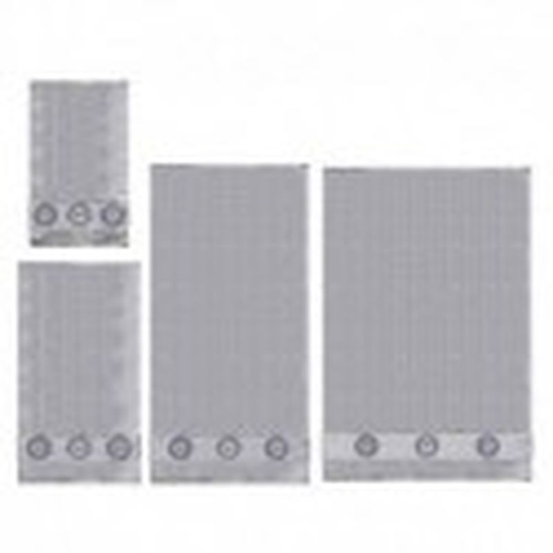 Set 4 toallas Versace 1969 Gris