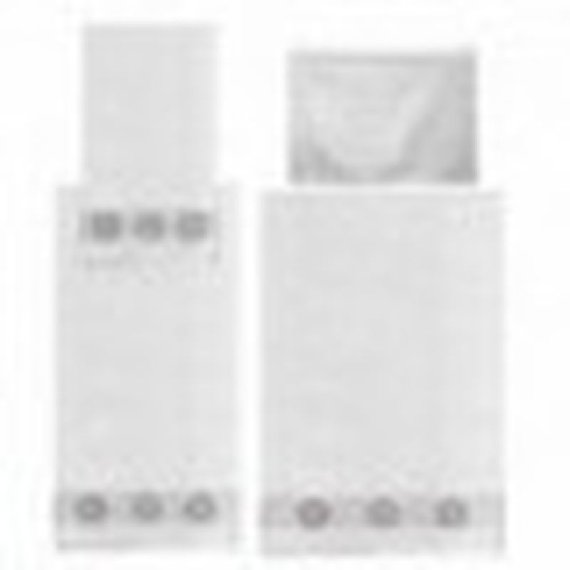 Set 3 toallas + alfombrilla Versace 1969 Blanco