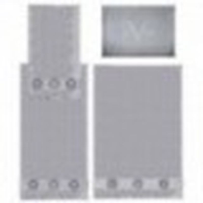 Set 3 toallas + alfombrilla Versace 1969 Gris