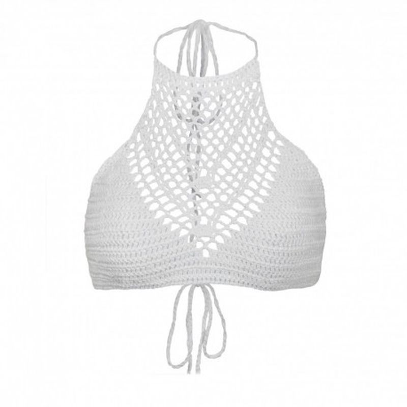 Bikini TopKnot Blanco