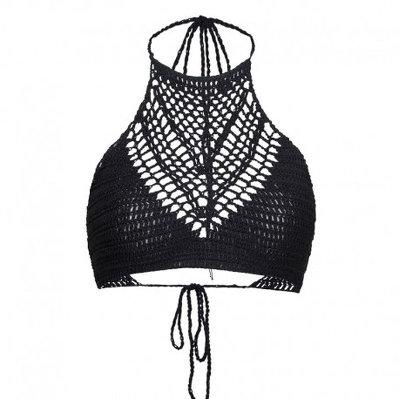 Bikini TopKnot Negro