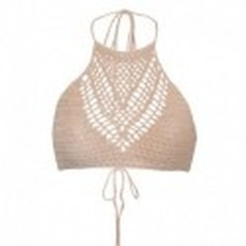 Bikini TopKnot Marron