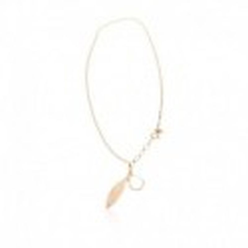 Tobillera Pluma Dolce rosa