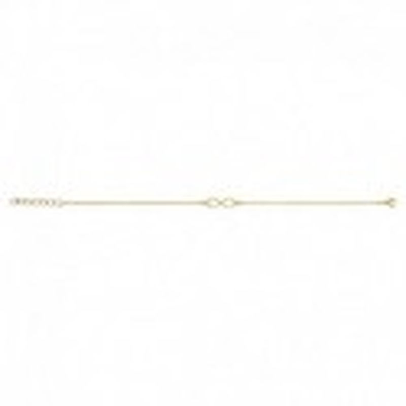 PULSERA INFINITO.BAÑO ORO AMARILLO