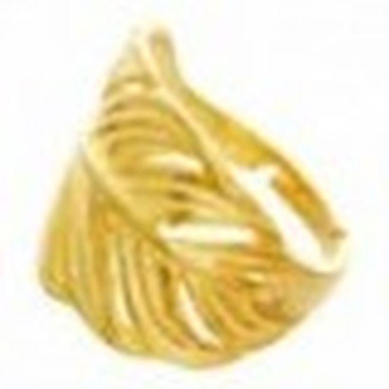 ANILLO AJUSTABLE BAÑO ORO AMARILLO