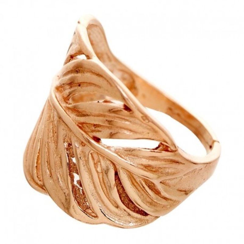 ANILLO AJUSTABLE BAÑO ORO ROSA