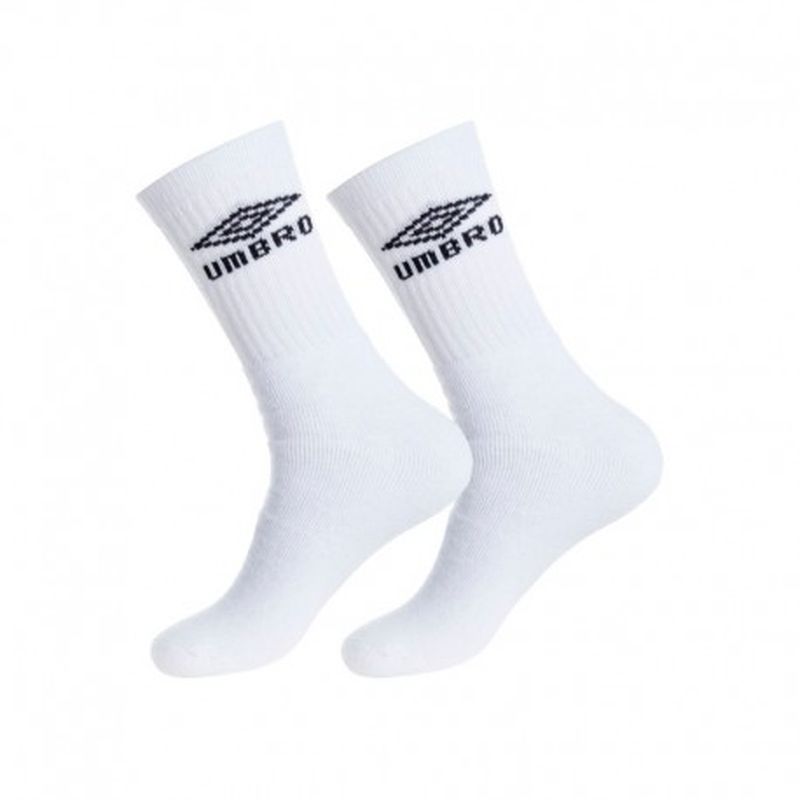 Set 12P calcetines "tenis" UMBRO blancos - talla 43/46