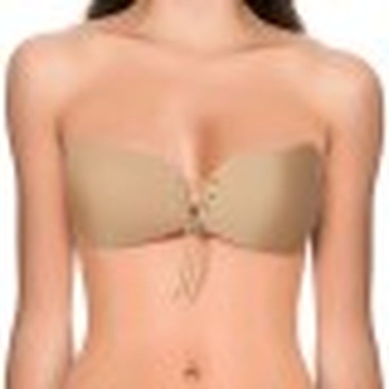 Set de 3 uds. Invisible bra Strapless autoadhesivo - copa B - color beige