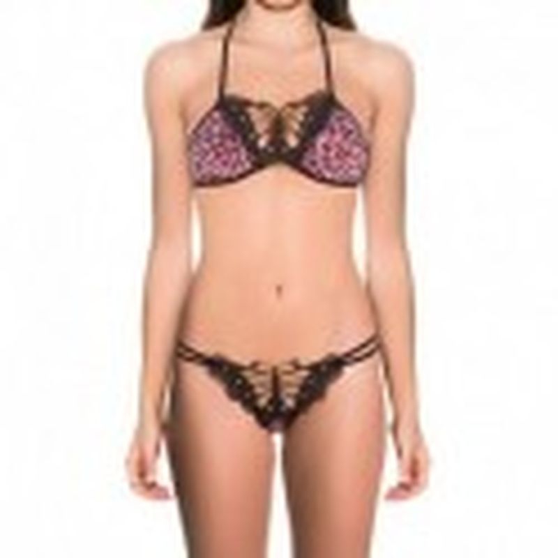 Conjunto Diane Leopardo