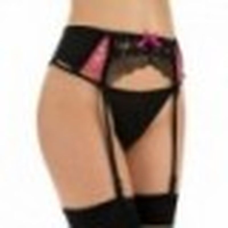 Ligueros Pink Shark Negro