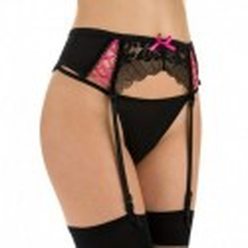 Ligueros Pink Shark Negro