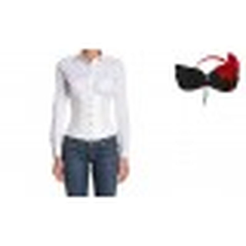 Underbust Vestalia Blanco + Invisible Bra