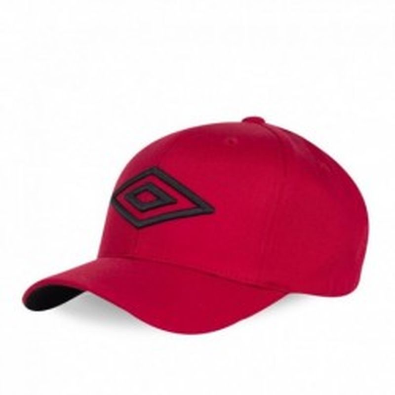 Gorra béisbol, rojo, 100% algodón, talla única