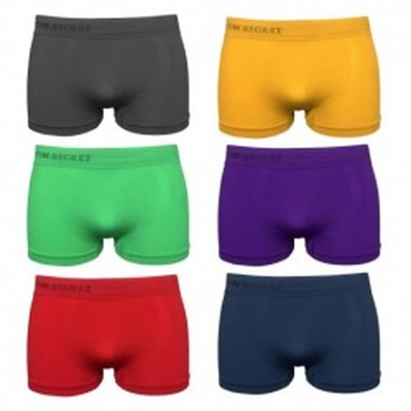 Set 12 Boxers Multicolor - Talla L - 90% poliseter 10% elastano