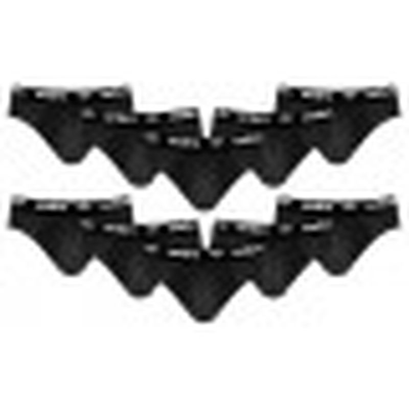 M Set 10 slips hombre, NEGRO, 100% algodón