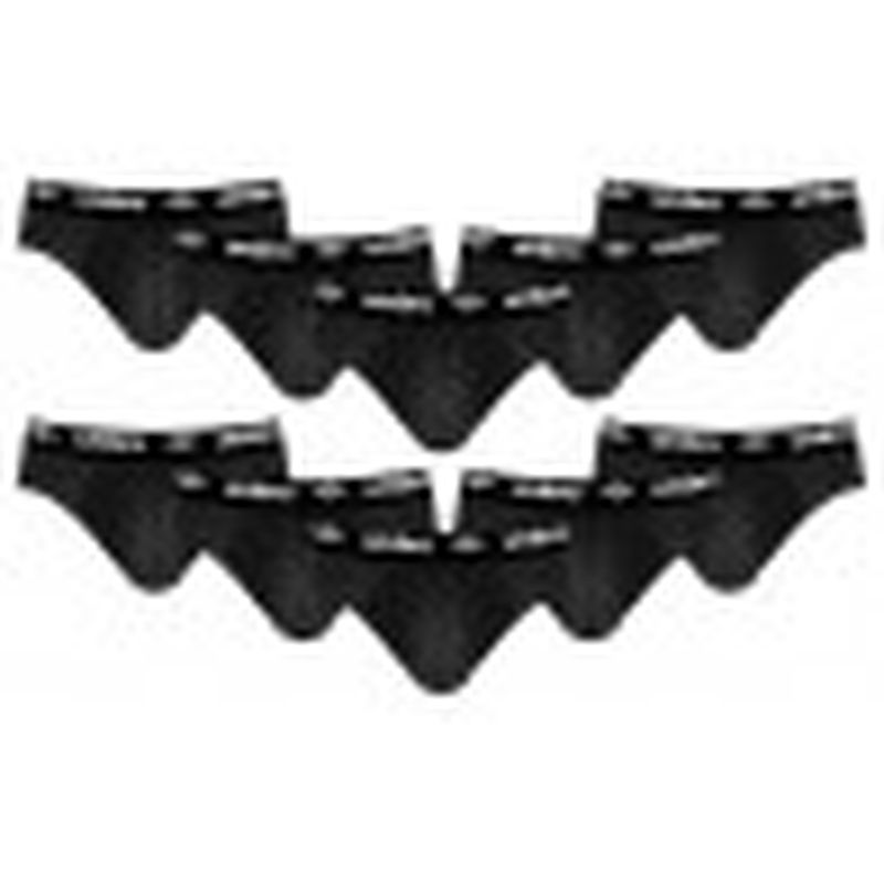 XXL Set 10 slips hombre, NEGRO, 100% algodón