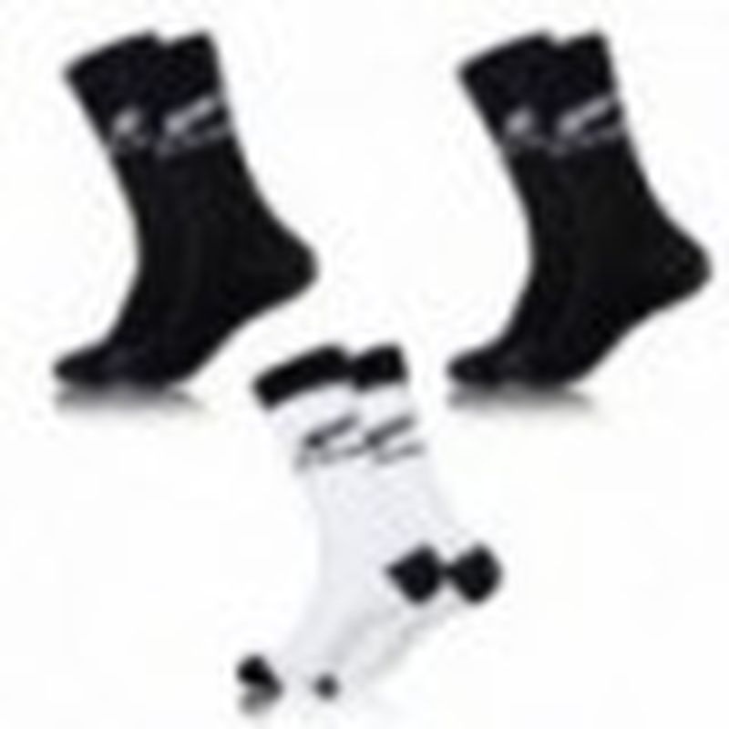 Set 3 pares de calcetines deportivos ALL BLACKS - 78% algodón
