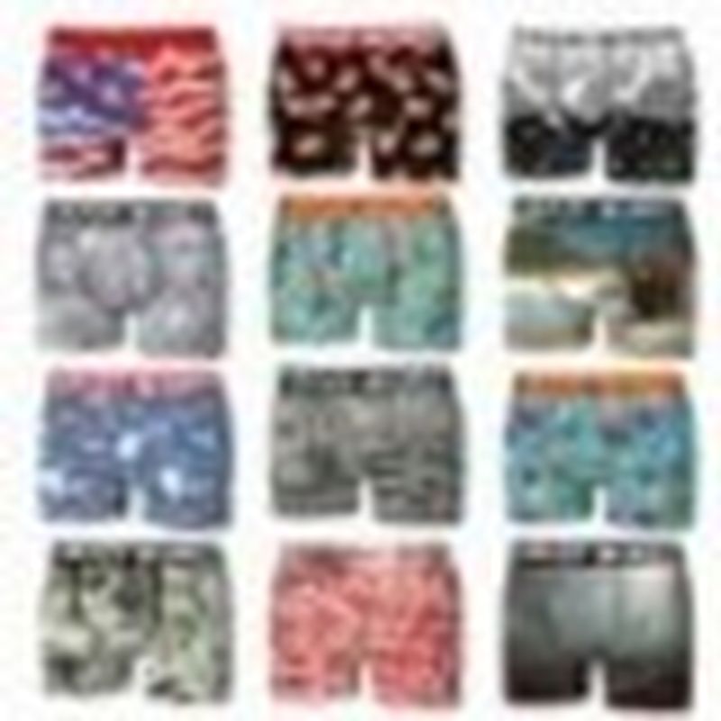 Pack 12pcs Surtido Crazy Boxer - Talla M