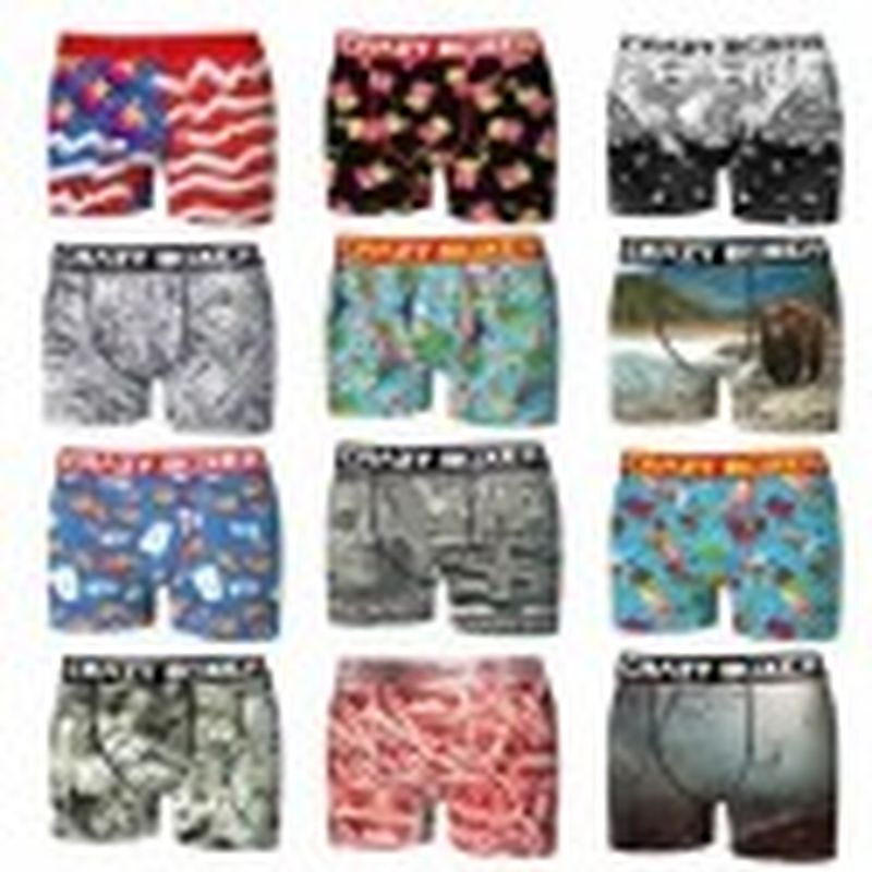 Pack 12pcs Surtido Crazy Boxer - Talla XXL