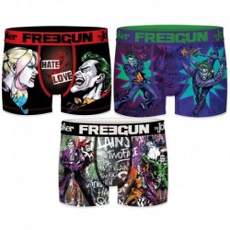 14/16 Pack 6pcs INFANTIL Surtido THE JOKER FREEGUN - Talla 14/16