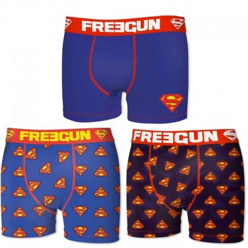 6/8 Pack 6pcs INFANTIL Surtido SUPERMAN FREEGUN - Talla 6/8