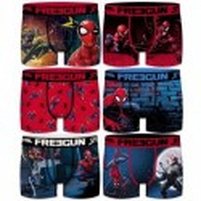 6/8 Pack 6pcs INFANTIL Surtido SPIDERMAN FREEGUN - Talla 6/8