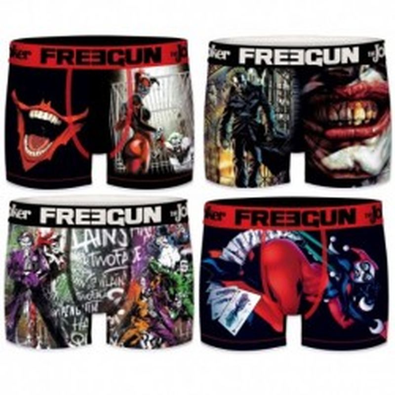 Pack 3pcs Surtido THE JOKER FREEGUN - Talla XXL