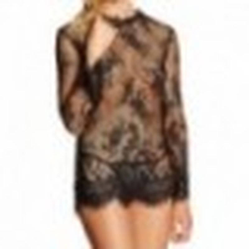 Picardías Black Rose Negro