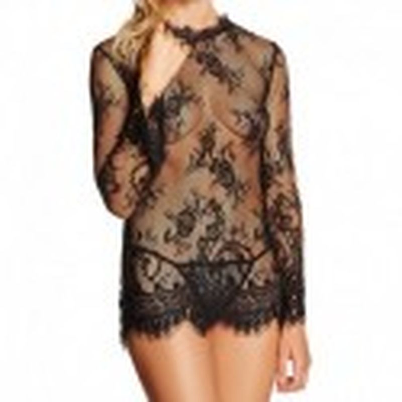 Picardías Black Rose Negro