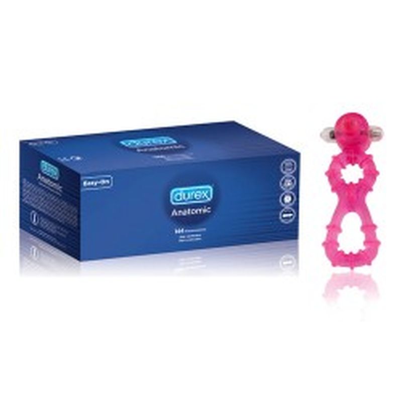 Set preservativos DUREX - Anatomic - y estimulador clítoris / anillo pene