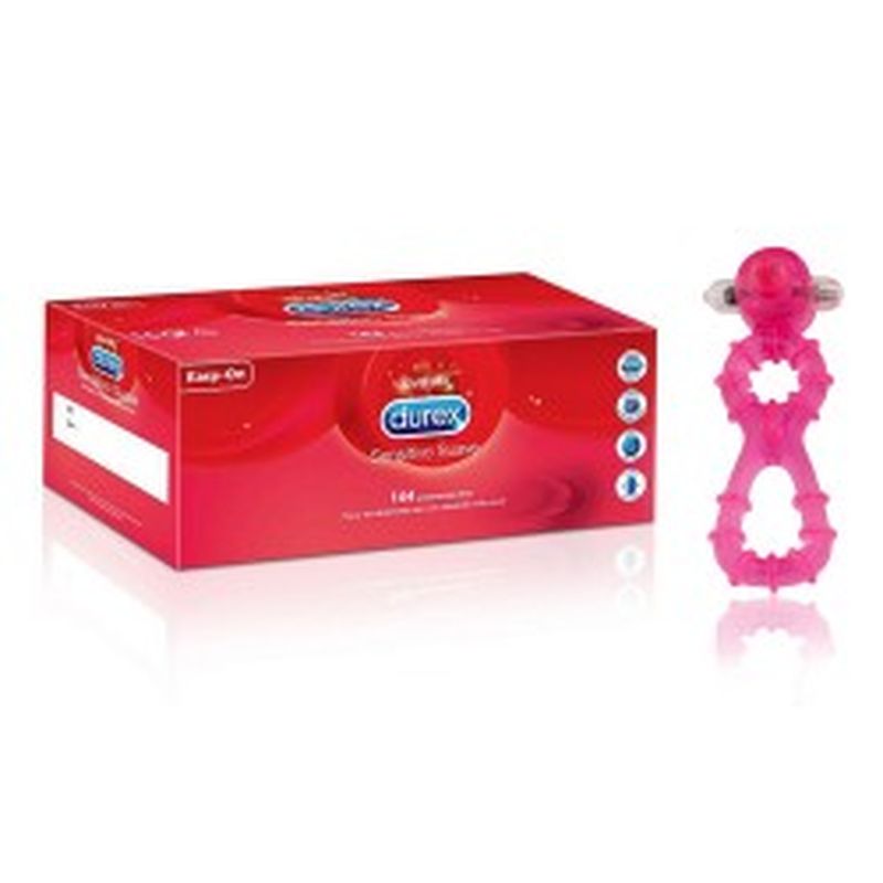 Set preservativos DUREX - Sensitivo suave - y estimulador clítoris / anillo pene