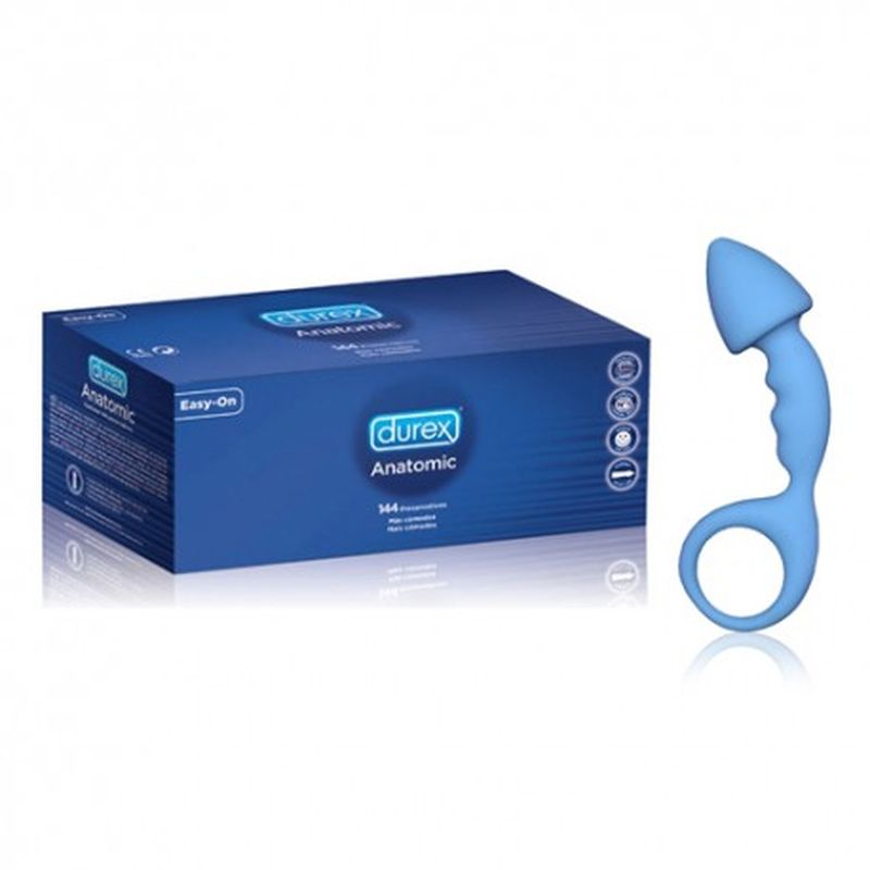 Set preservativos DUREX - Anatomic - y masturbador anal