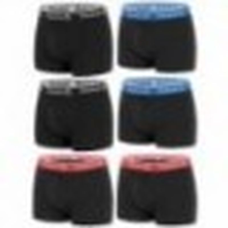 Set 6pcs boxers REEBOK - 95% algodón - Multi