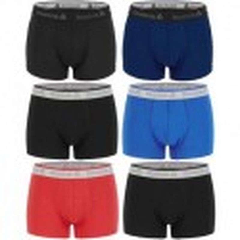 Set 6pcs boxers REEBOK - 95% algodón - Multi
