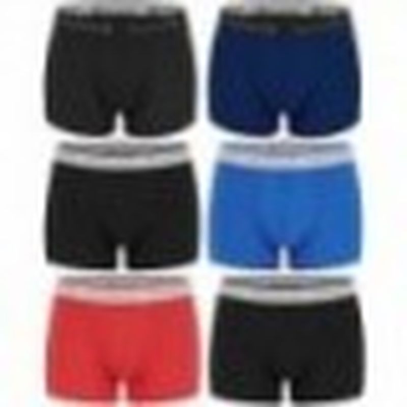 Set 6pcs boxers REEBOK - 95% algodón - Multi