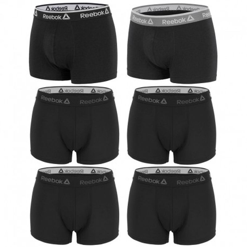 Set 6pcs boxers REEBOK - 95% algodón - Multi