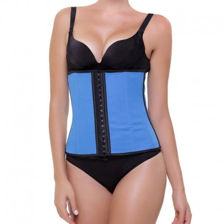 Corset Latex Appearance Azul