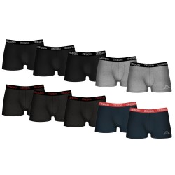 Set 10pcs Boxers Kappa - Multicolor - XL