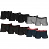 Set 10pcs Boxers Kappa - Multicolor - XL