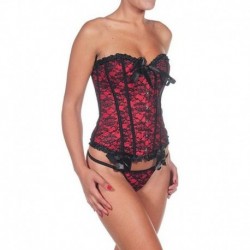 Corset Noche Rojo
