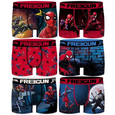 Pack 3pcs Surtido SPIDERMAN FREEGUN - Talla L