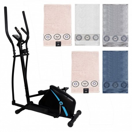 Maquina elíptica y juego de cinco toallas (surtido)