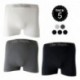Set 5 Boxers LEE COOPER colores negro-blanco-gris Talla XL - 92% poliamida - 8% elastano