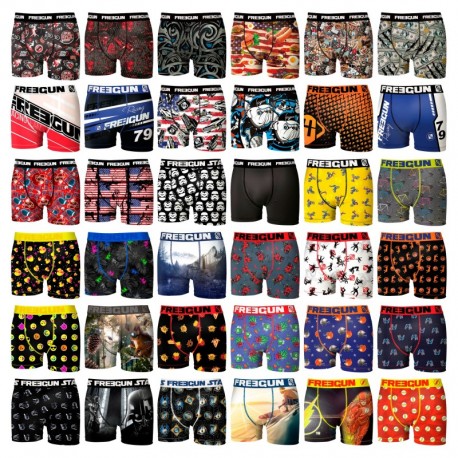 Pack Surtido FREEGUN - Talla XL Pack 6 Boxer