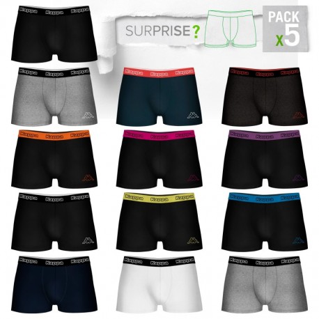 Pack 5pcs Surtido KAPPA - Talla XXL